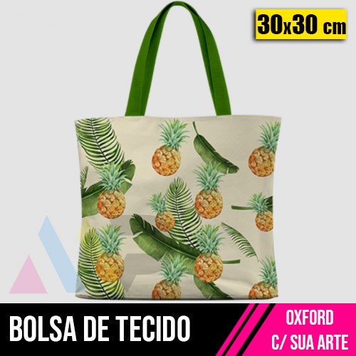Sacola de tecido 30x30cm