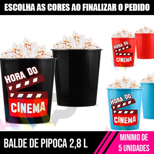 05 Balde de Pipoca | 2,8L 