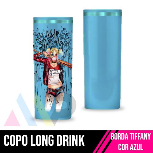 Copo Long Drink | 350ml | Tiffany| Borda Tiffany