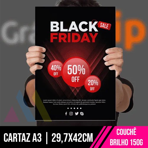 Cartaz A3 | 29,7x42cm