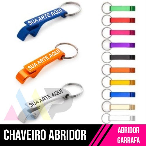 10 Chaveiro Abridor 