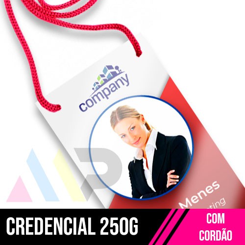 Credencial | 250g | 10x15cm | UV 