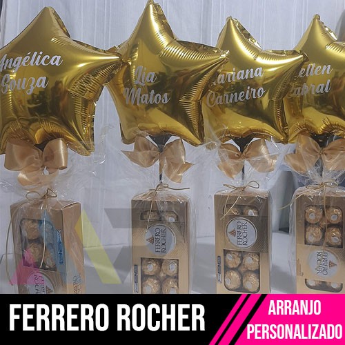 Caixa de Ferreiro Rocher com Balão Personalizado