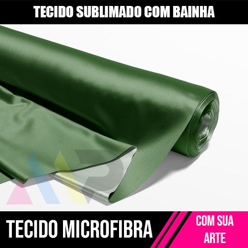 Tecido Microfibra Com Emenda