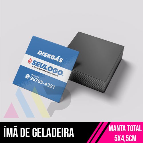 Ímã de Geladeira Manta Total | 5x4,5cm