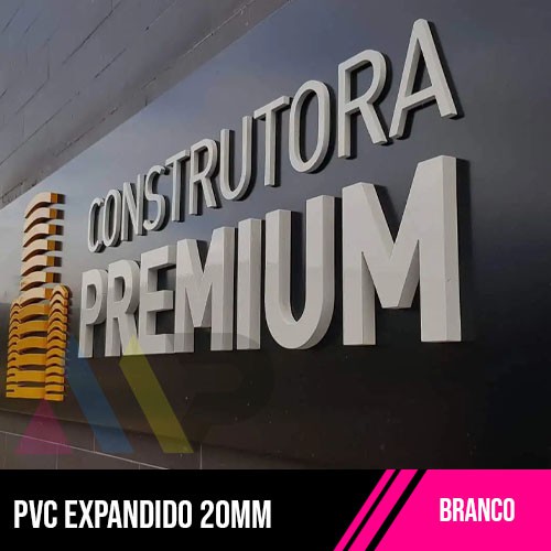 PVC Expandido Branco 20mm