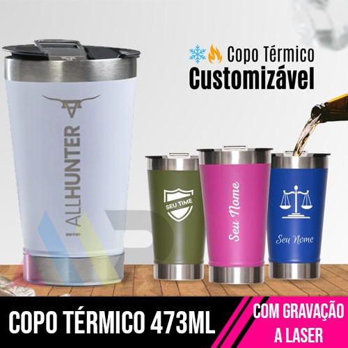 Copo Térmico Branco