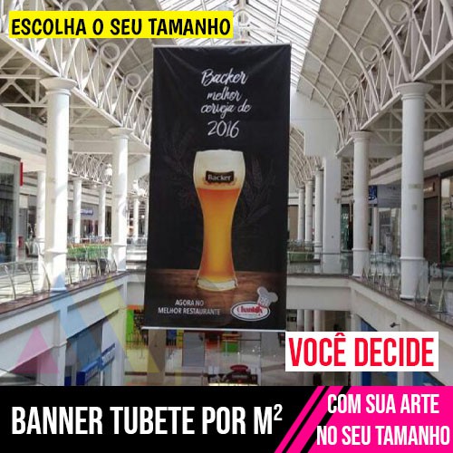 Banner Tubete + Corda 440g por M²