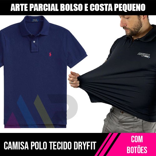 Camisa - Polo com Botões DX