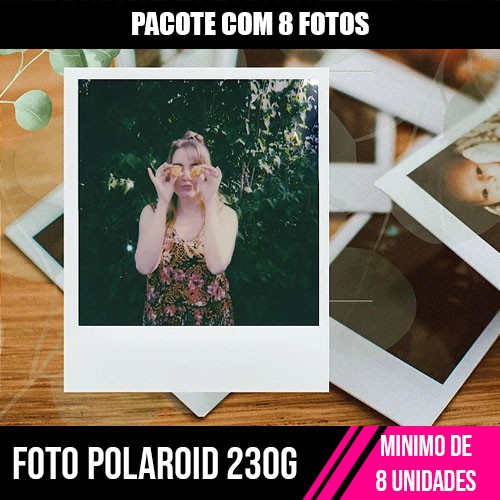 8 Fotos Polaroid - Brilho