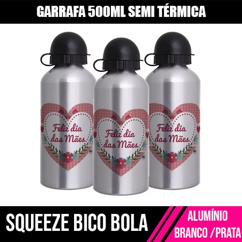 Squeeze alumínio bibo bola 500ML