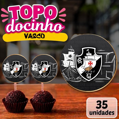 Topo de Docinho - Bandeirinha Vasco