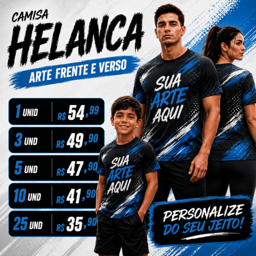 Camisa Tecido Helanca
